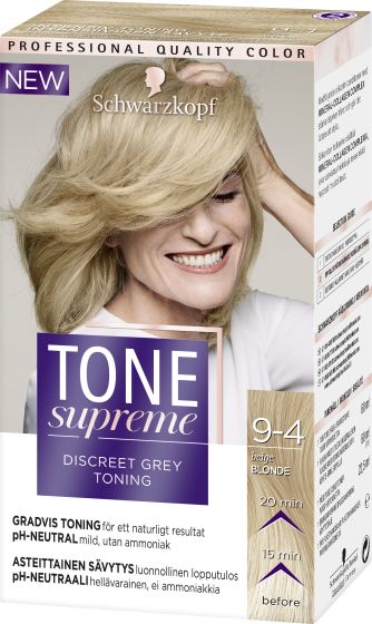 Schwarzkopf Tone Supreme Hårfarge tone supreme 9-4 beige blond