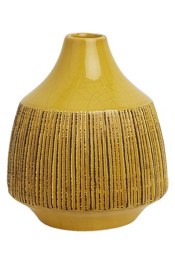 Vase gul 14cm gul