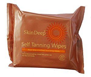 Beauty Face Skin Deep tanning wipes original