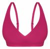 Bonded Mikro Bra Cerise.