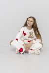 Pyjamas sett Hjerte barn