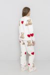 Pyjamas sett Hjerte barn