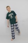 Pyjamas sett med flannelbukse