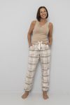 Pyjamasbukse i flanell