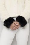 Arm cuffs Sabina Sort