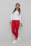 Bergen slim fit top Hvit