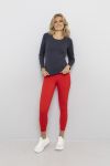 Bergen slim fit top Marine