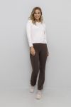 Bergen slim fit top Rosa