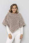 Poncho Sabina Beige