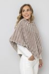Poncho Sabina Beige