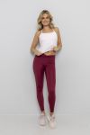 Bergen Yoga tights Burgunder