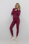 Bergen Yoga tights Burgunder