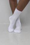 Tennissokk Bambus 3pk Hvit