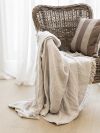 Pledd Linen 130x170 Natur