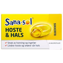 Hoste og hals honning & ingefær 48g Honning & ingefær