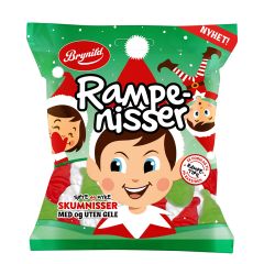 Brynild Rampenisser juleskum jordbær og vanilje