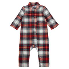 Pyjamas baby Rødrutet