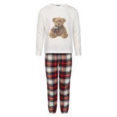 Pyjamas barn Hvit-rød