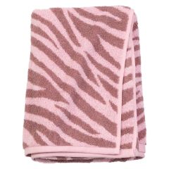 Håndkle Zebra 50x70 Rosa-lilla