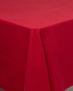 Bomullsduk 140x240cm Dyp rød