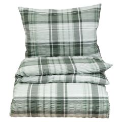 Sengesett Vinterkrepp 140x200 Norefjell Grønn