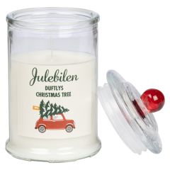Duftelys Julebil Gjennomsiktig
