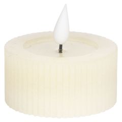 Led kubbelys 7x3,5cm Norden Offwhite