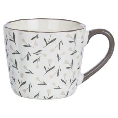 Krus Twist Tulip 370ml Offwhite-beige