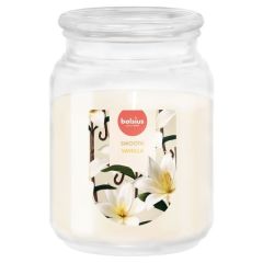 True Scents duftelys i glass 13,5x10cm Vanilje