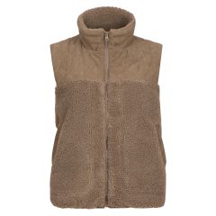 Vest Nellie Mørk beige