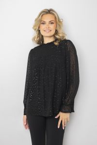 Bluse Adelina Sort