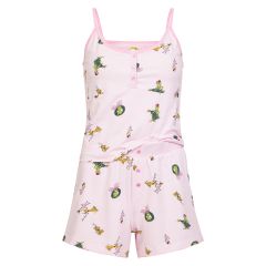 Pyjamas Topp og shorts sett dame Rosa