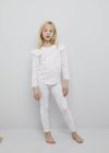 Kids Clothing Pyjamassett hvit