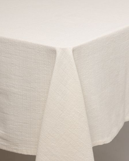 Bomullsduk 140x240cm Offwhite