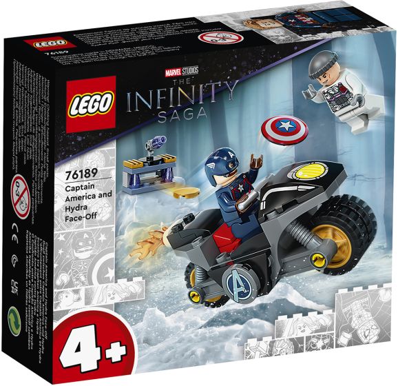 Lego Marvel super Heroes Oppgjør mellom Captain America og Hydra original