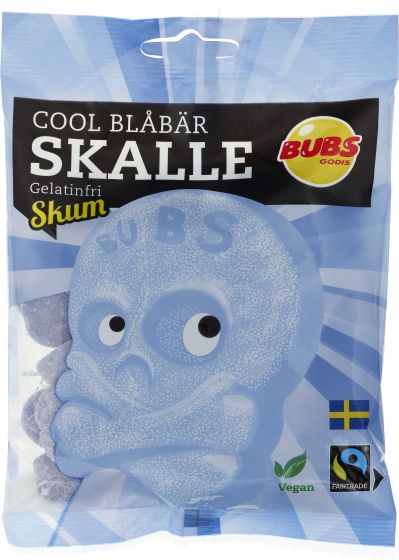 Cool Blåbær Skalle original