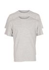 Teen Club T-skjorte 2pk i 100% bomull gråmelert
