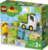Lego Duplo Town Søppelbil og kildesortering original