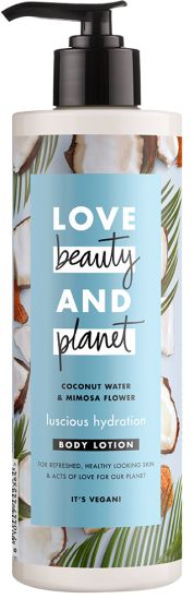 LOVE BEAUTY & PLANET Luscious Hydration Body Lotion coconut water & mimosa flower