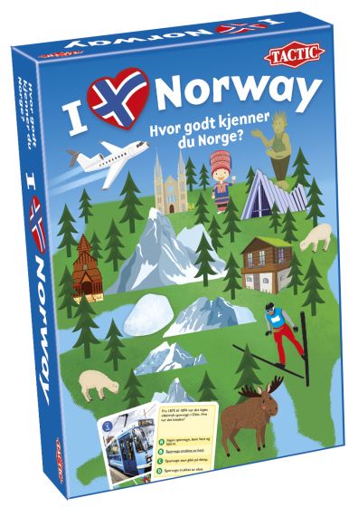 I love Norway spørrespill 
