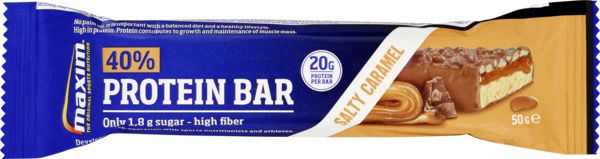 Maxim 40% Protein Bar Soft Salty Caramel original