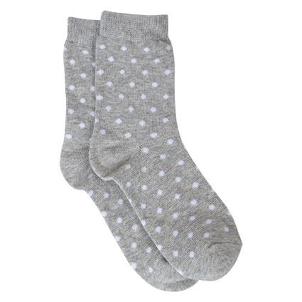 Enkel sokker gråmelert