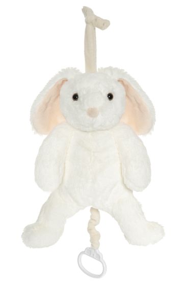 Teddykompaniet Diinglisar Lollan spilledåse hvit kanin