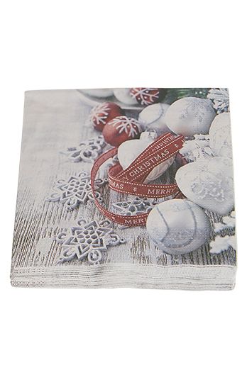 Christmas servietter julekuler og bånd