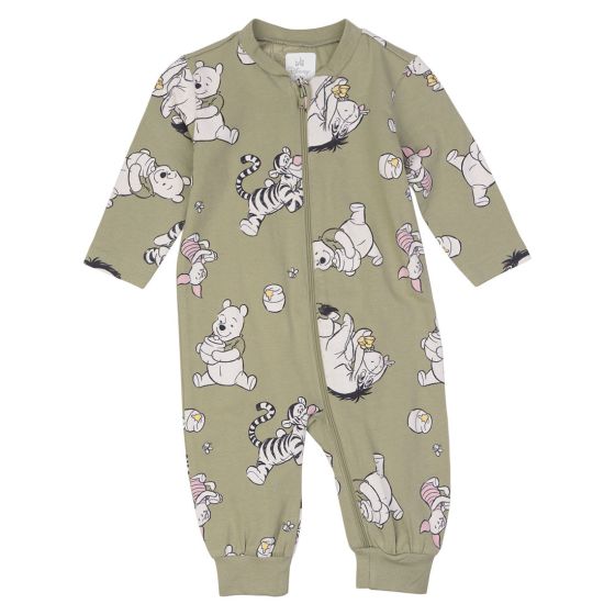 Pyjamas med søtt print Grønn