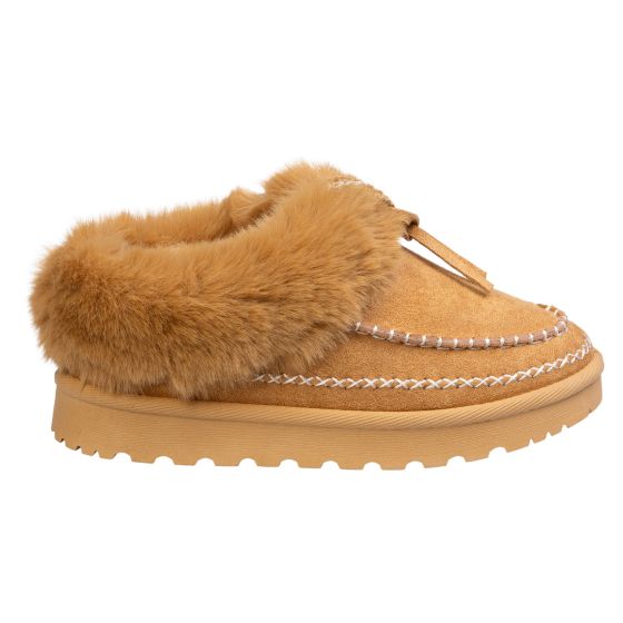 Varm tøffel Woollo Kamel
