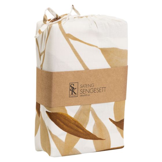 Sateng Sengesett 140x220 Løva Beige