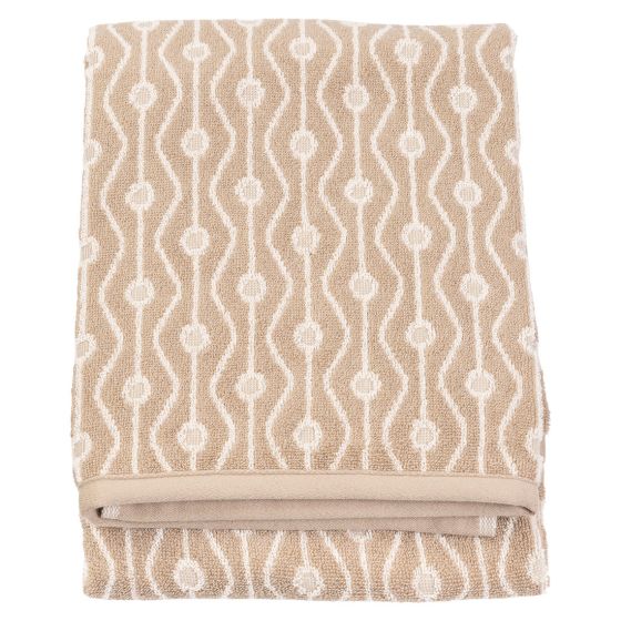 Håndkle 70x130 Castelo Hvit-beige