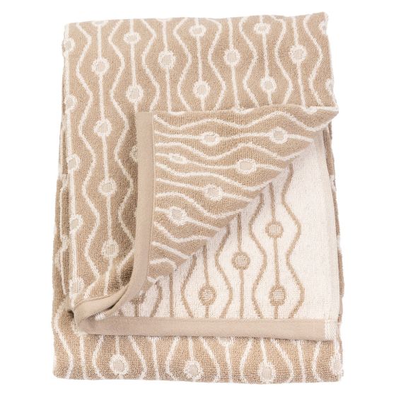 Håndkle 80x160 Castelo Hvit-beige