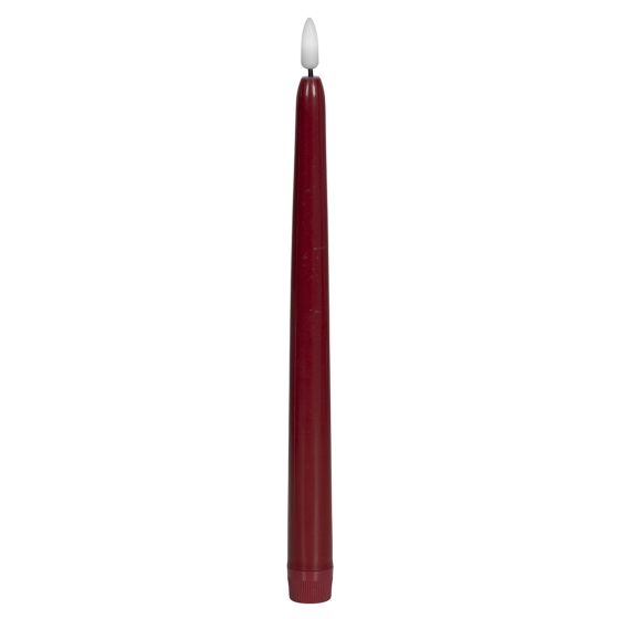 Kronelys lakk 2pk 28cm Burg Burgunder